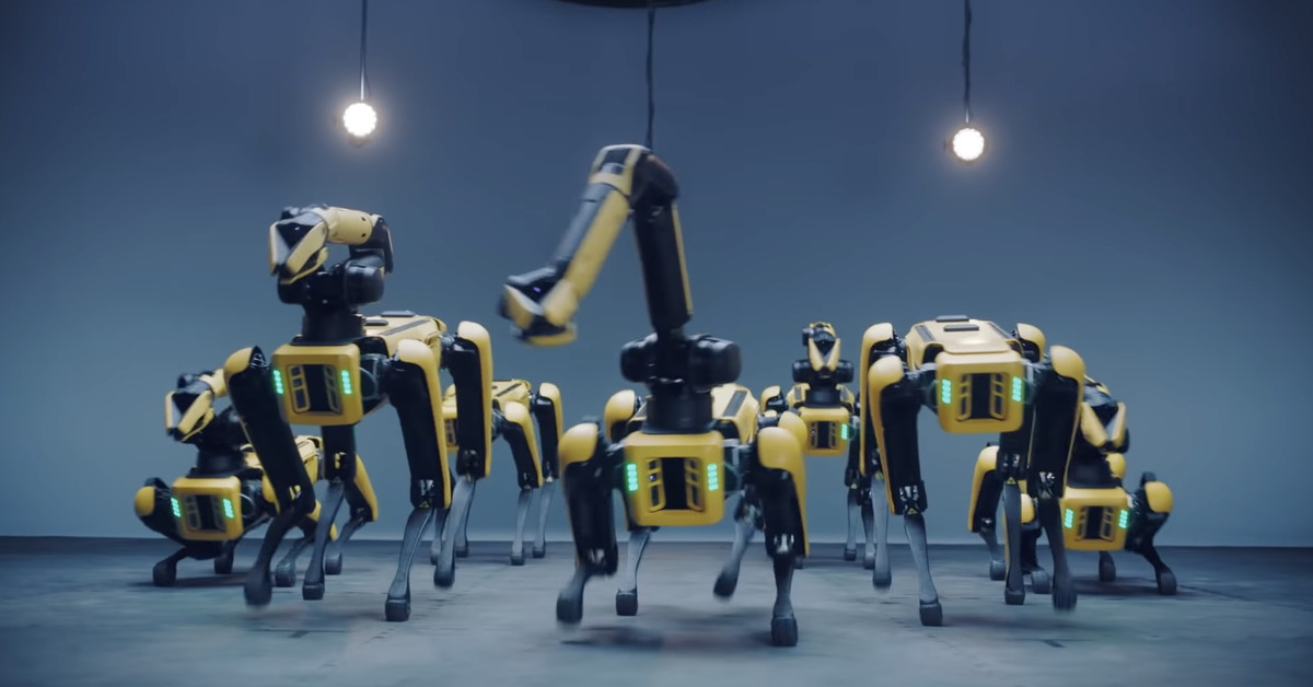 Boston Dynamics'in Spot robotu, son videoda BTS'i bir erkek grubu dansına davet ediyor