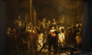 Rembrandt'ın Gece Saati, kırpıldıktan 300 yıl sonra AI tarafından kırpılmamış