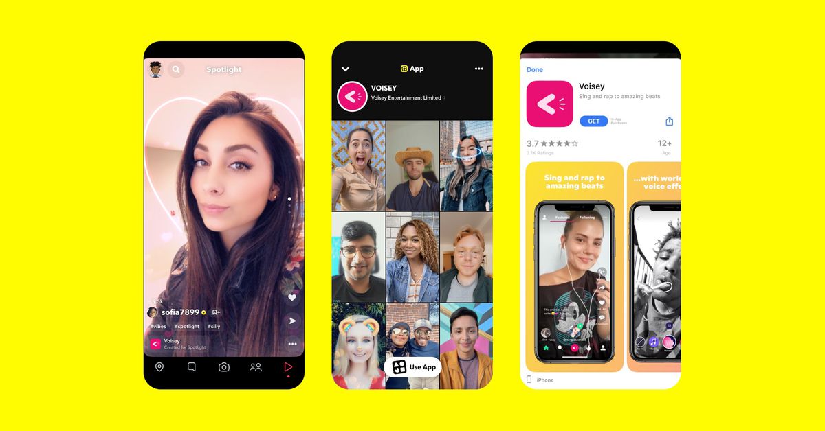 Snapchat, geliştiricilerin uygulamalarını TikTok taklitçi Spotlight'ına koymasına izin verecek