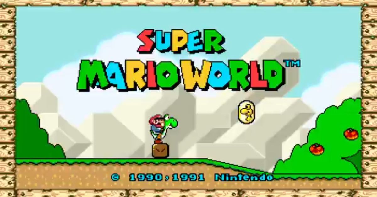 Super Mario World, hak ettiği geniş ekran öykünme modunu aldı
