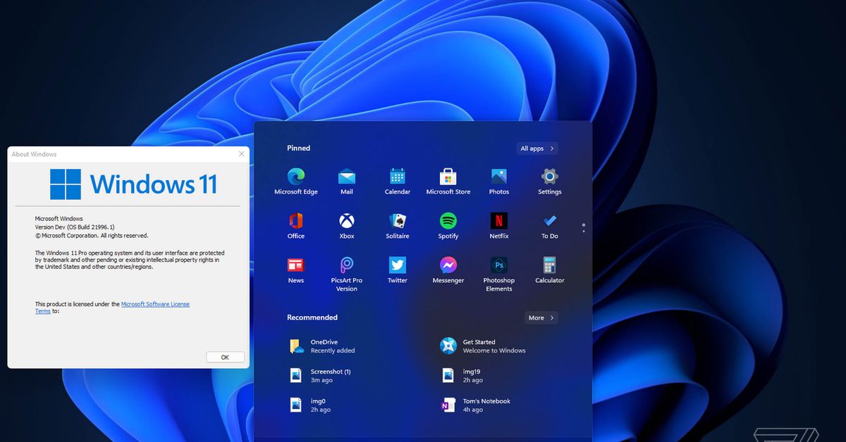 Windows 11 sızıntısı yeni kullanıcı arayüzü, Başlat menüsü ve daha fazlasını ortaya koyuyor