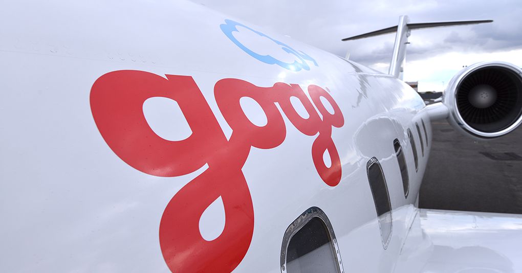 Gogo'nun havayolu internetiyle artık dalga geçemezsiniz - çünkü adı değişti