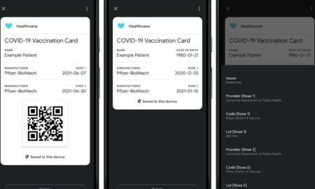 Google, Android'de dijital COVID aşı kartları için destek oluşturuyor