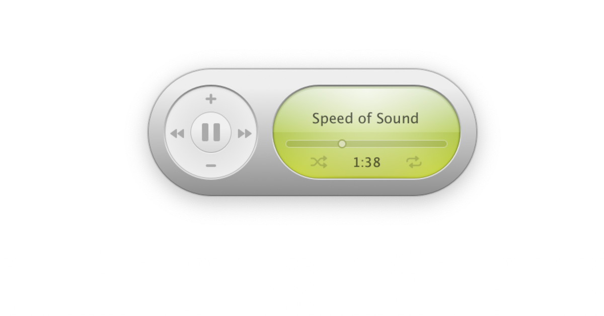 Music Widget, orijinal Mac OS X iTunes widget'ını geri getiriyor