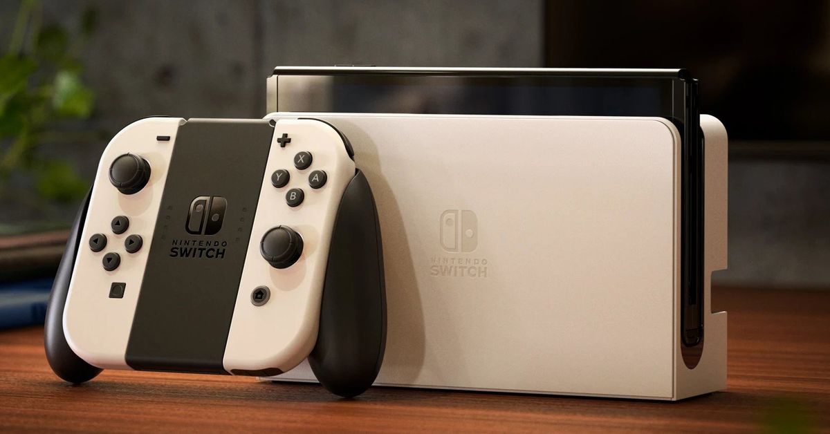 Nintendo Switch OLED modeli 8 Ekim'de 350 dolara satışa çıkacak