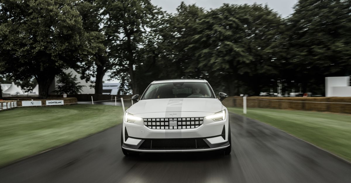 Polestar, Goodwood Festivali için elektrikli sedanının daha güçlü bir versiyonunu yaptı