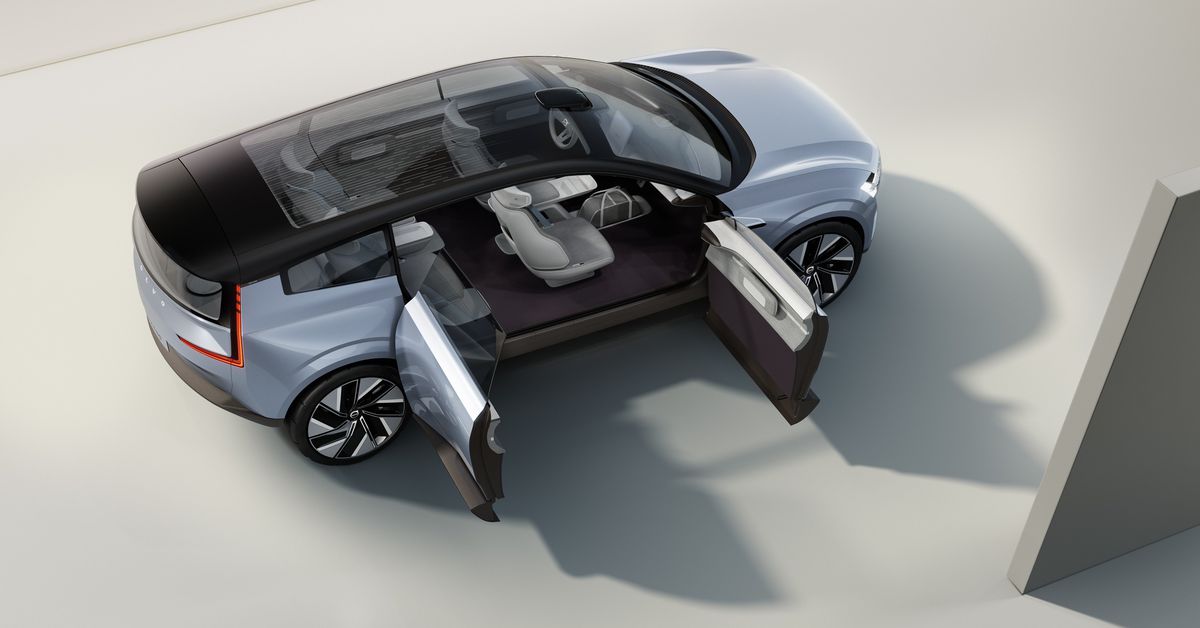 Volvo'nun yeni elektrikli konsept otomobili gelecek için bir "manifesto"
