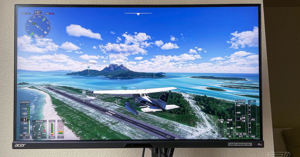 Acer'ın Nitro XV282K KV monitörü, yeni nesil konsol oyunları için harika, ancak fiyatı yüksek