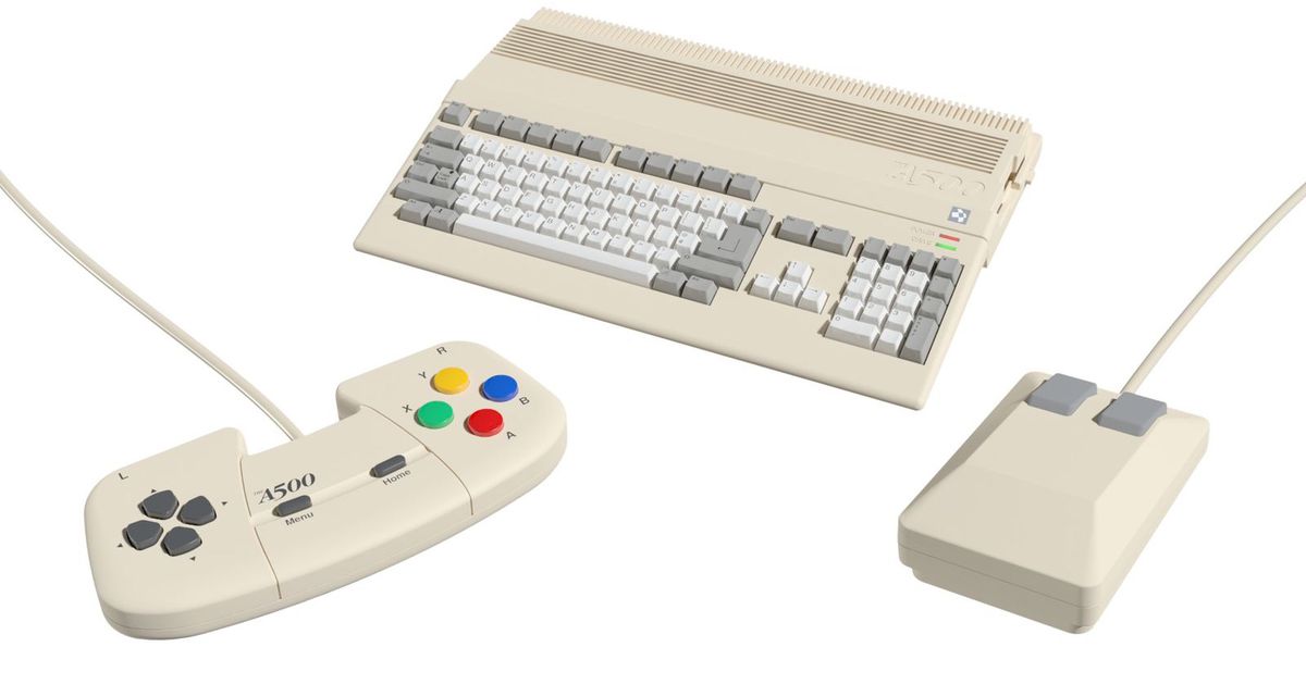 Amiga, mini bir retro versiyonu elde etmek için en son oyun sistemidir