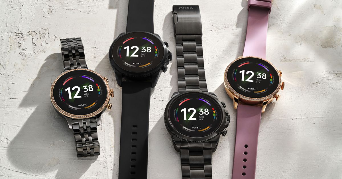 Fossil, 2021 için 2022'ye kadar Wear OS 3'e sahip olmayacak yeni akıllı saatleri duyurdu