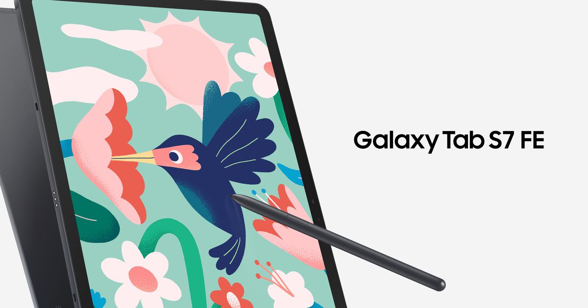 Samsung'un soyulmuş Tab S7 FE'si ABD'ye 529 dolardan başlıyor