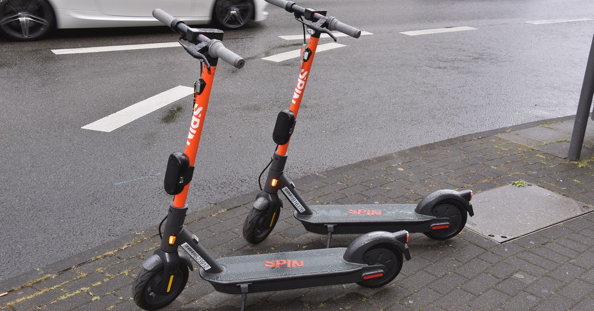 Spin'in elektrikli scooterları Google Haritalar'a geliyor