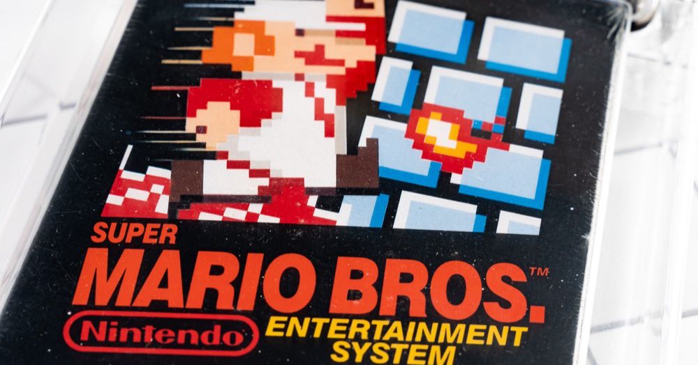 Super Mario Bros.'un açılmamış kopyası rekor 2 milyon dolara satıldı