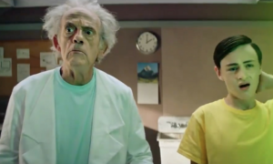 Christopher Lloyd, yeni Rick and Morty promosyonunda Rick Sanchez'i canlandırıyor