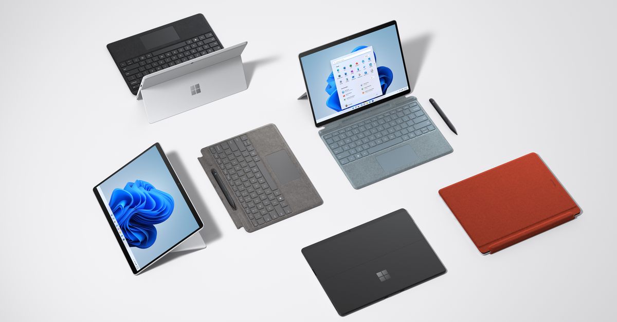 Microsoft Surface Pro 8, Surface Laptop Studio, Go 3 ve daha fazlasına nasıl yığılır?