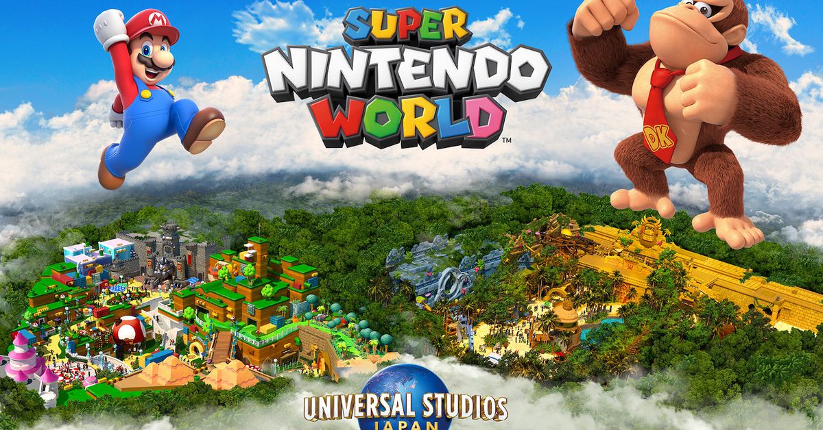 Nintendo, Super Nintendo World için Donkey Kong alanını onayladı