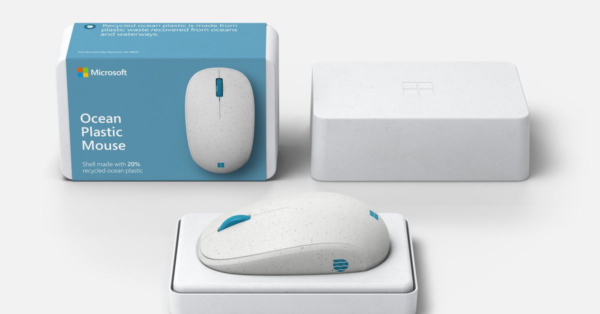 Ocean Plastic Mouse, çevre dostu bir aksesuardır