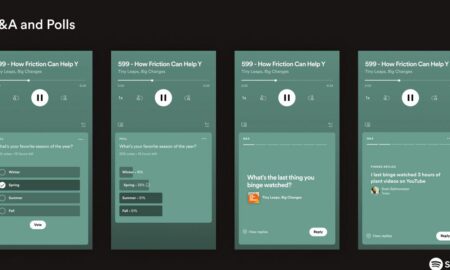 Spotify, etkileşimli podcast anketlerini ve Soru-Cevapları daha da fazla gösteriye genişletiyor