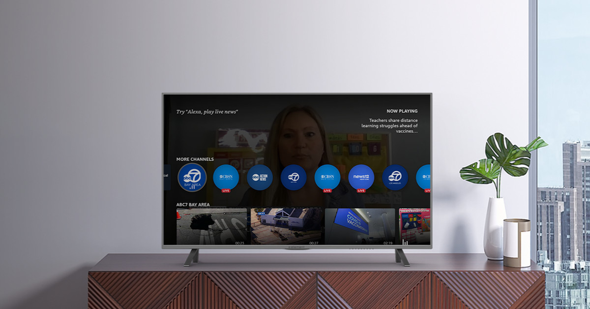 Amazon Fire TV'nin haber uygulaması, ücretsiz yerel kapsama alanını çok daha fazla yere genişletiyor
