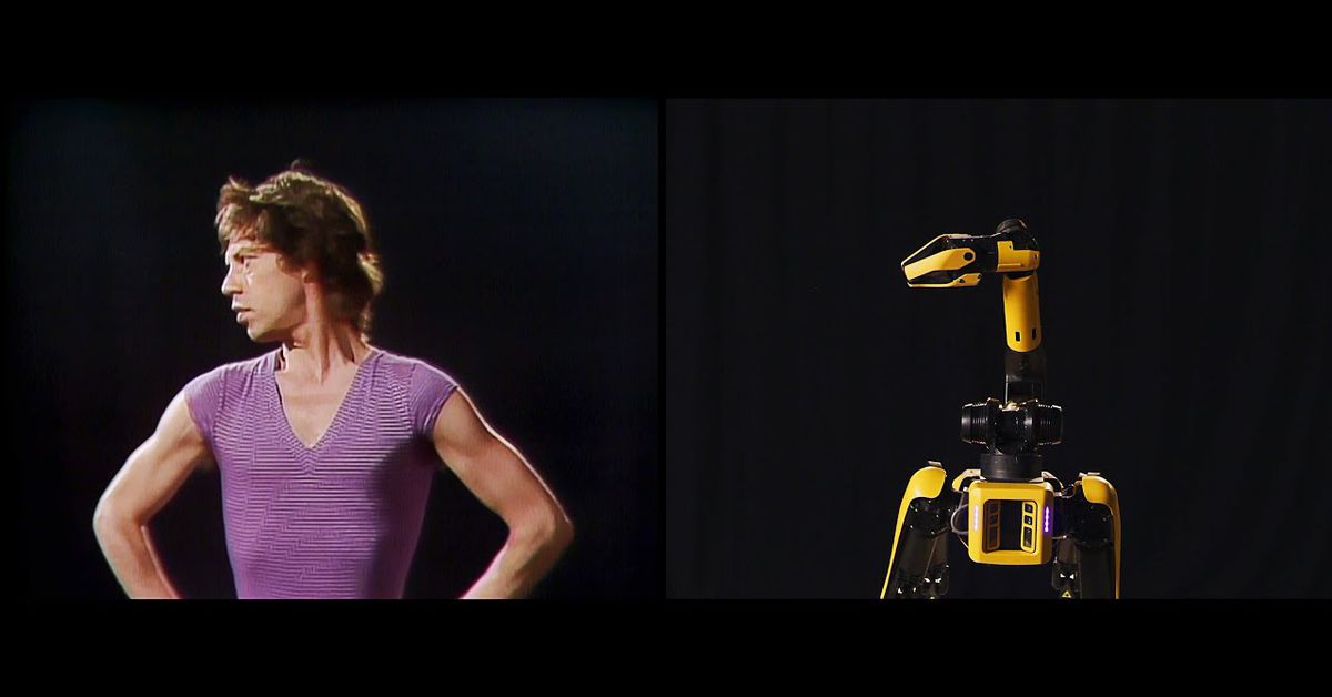 Boston Dynamics'in Spot robotu, bu Rolling Stones anma töreninde korkunç bir Jim Henson kuklasına benziyor