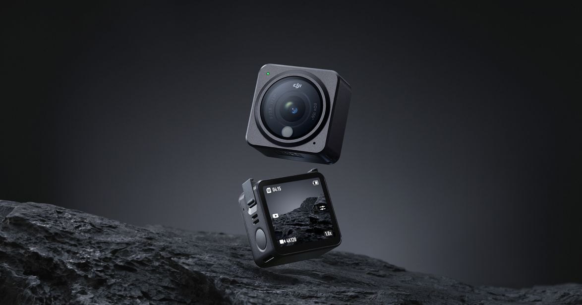 DJI kompakt, modüler ve manyetik Action 2 kamerayı duyurdu