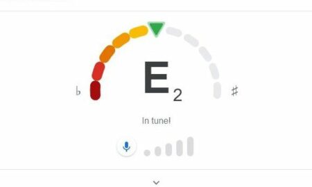Google Arama, yerleşik özelliklerden oluşan smorgasbord'a gitar tuner ekler
