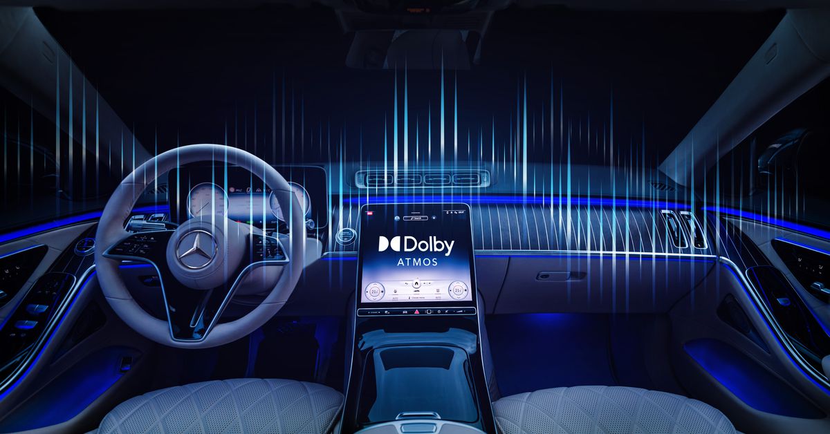 Mercedes-Benz otomobilleri 2022'de Dolby Atmos alıyor