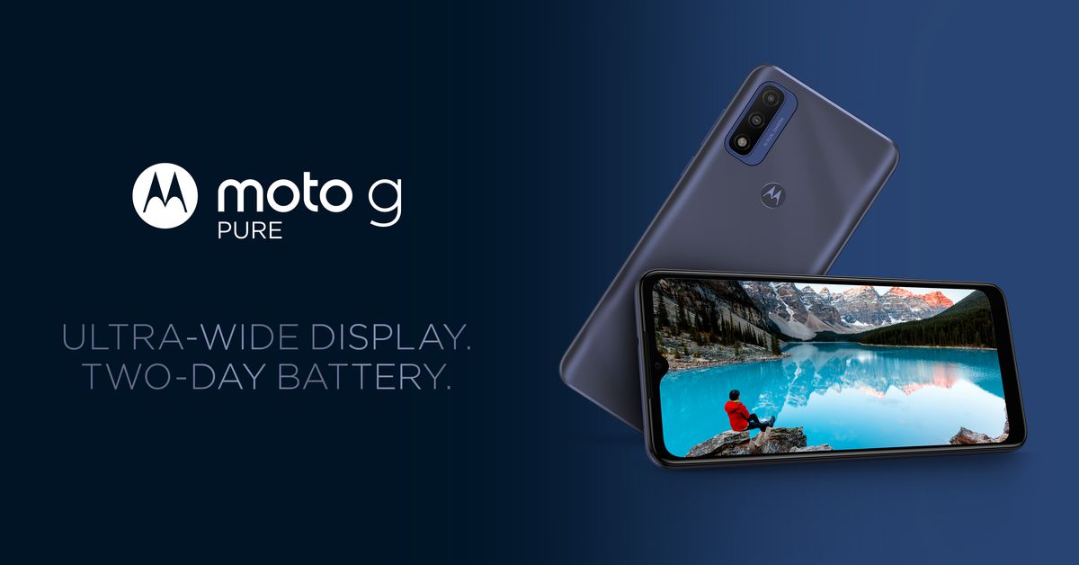 Moto G Pure (2021), MediaTek çipli ve 32GB depolama alanına sahip 4G telefon 159.99 dolara