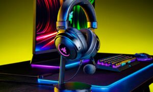 Razer'ın Kraken V3 kulaklıkları, rafine ses ile yeniden tasarlanmış bir görünüm sunuyor