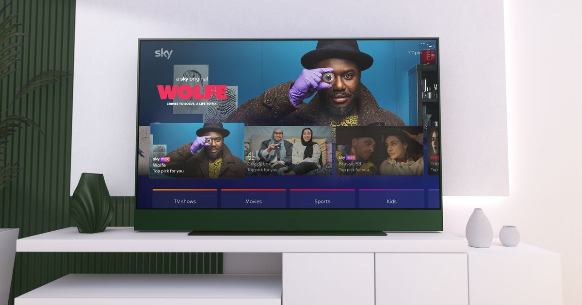 Sky'ın yeni Glass TV'leri Wi-Fi için uydu çanaklarını terk ediyor