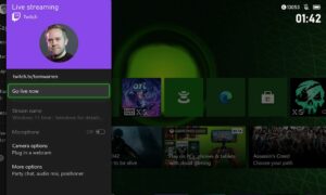 Twitch akışı, Xbox panosuna geri dönüyor