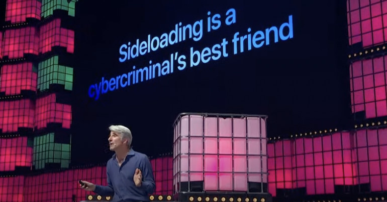 Apple'ın yazılım şefine göre "Sideloading bir siber suçlunun en iyi arkadaşıdır"