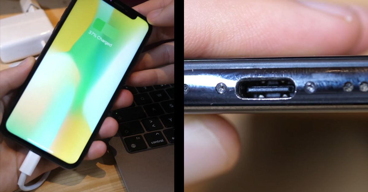 Artık teknik olarak kendi USB-C iPhone'unuzu oluşturabilirsiniz.