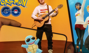 Ed Sheeran Pokémon Go'ya güneş gözlüklü Squirtles serenatına geliyor