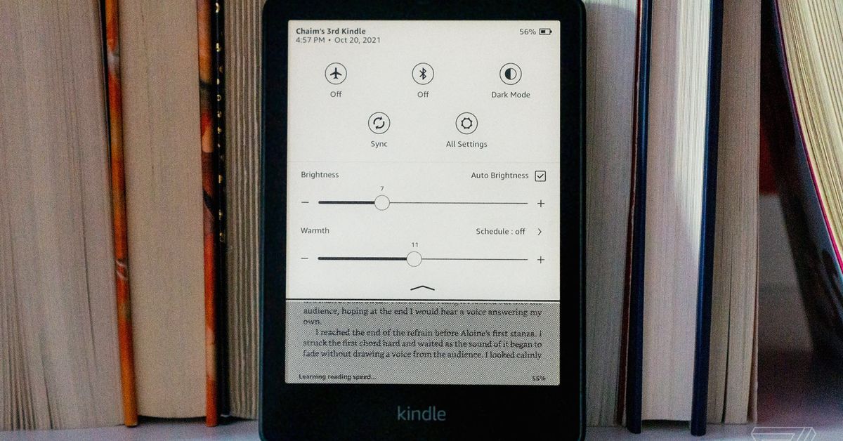 En son Kindle Paperwhite, Kara Cuma için yüzde 25 indirimli