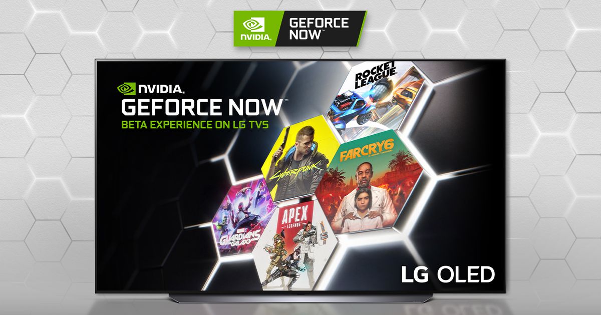 GeForce Now, PC oyunlarını doğrudan LG TV'lerine aktarmaya başlamak üzere