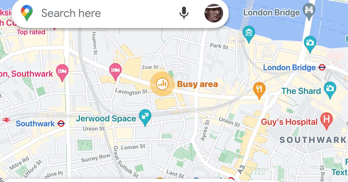Google'ın en yeni Haritalar özellikleri, yılbaşı alışverişi kalabalığından kaçınmanıza yardımcı olur