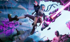 League of Legends'ın Jinx'i bir Netflix şovunu tanıtmak için Fortnite'a geliyor