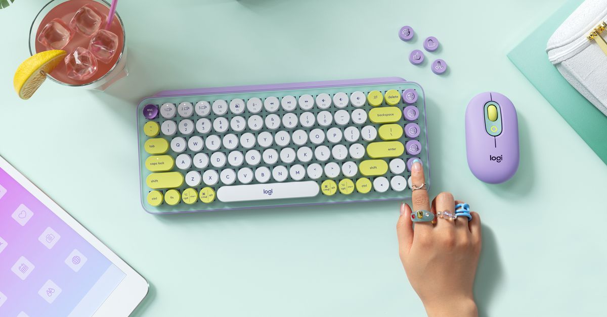 Logitech'in en yeni klavye ve faresi şirin, renkli ve TikTok için hazır