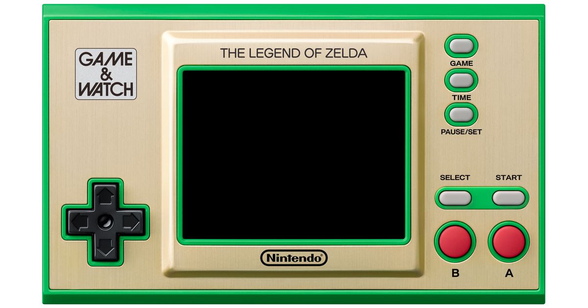Nintendo'nun yeni Game & Watch, klasik Zelda oyunlarını oynamanın en şirin yolu
