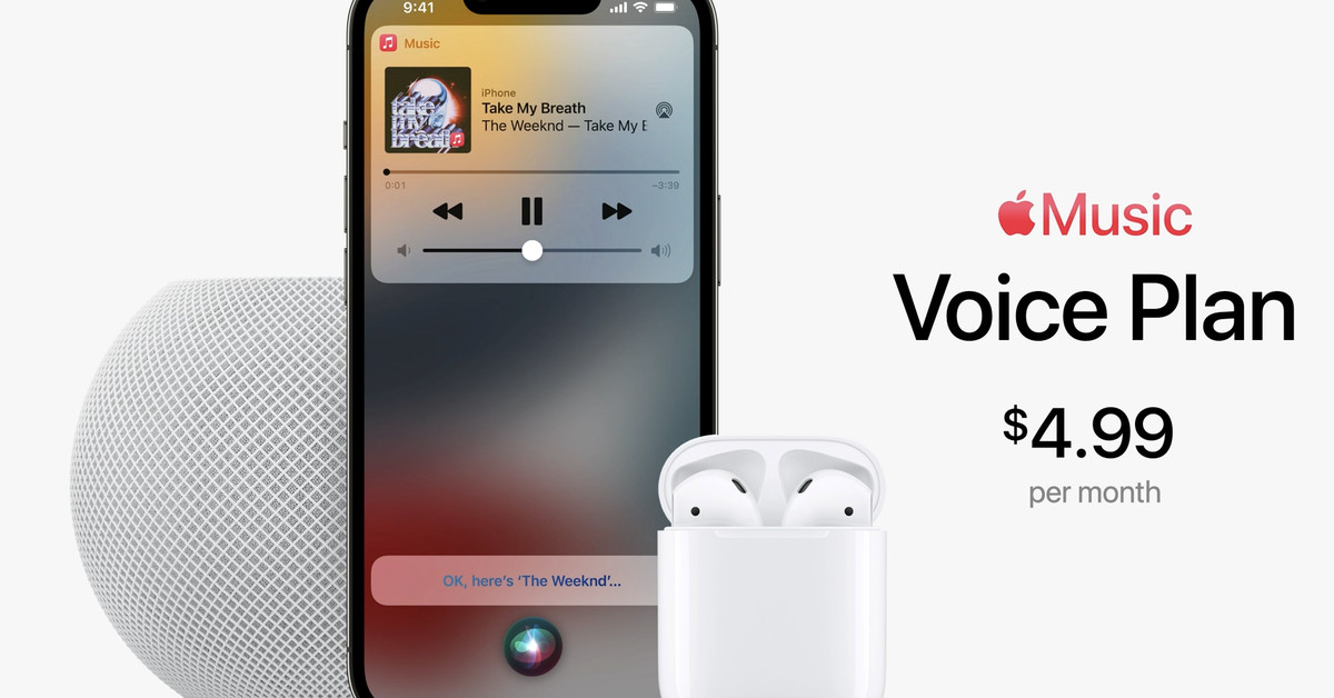 Apple Music sesli planının iOS 15.2 ile başlaması muhtemel
