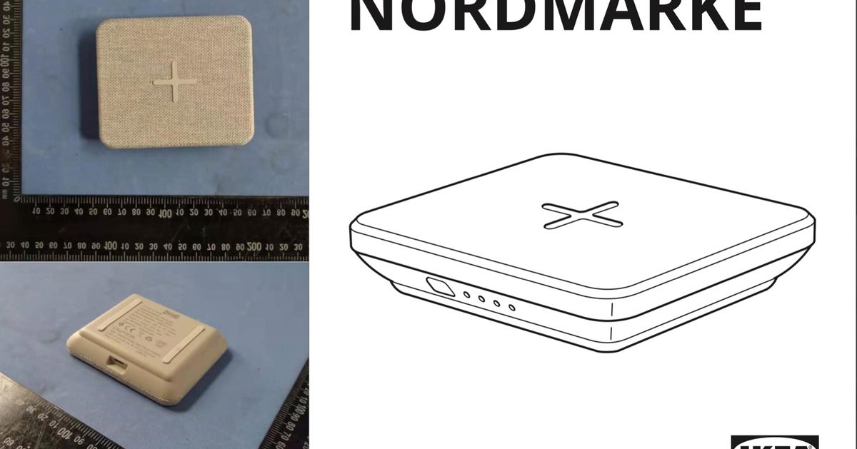 FCC tarafından açıklanan Ikea Nordmärke taşınabilir kablosuz şarj cihazı ayrıntıları