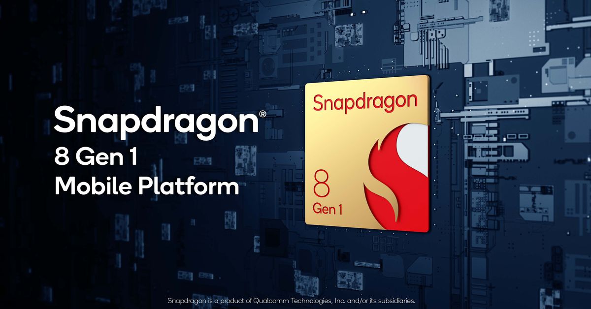 Qualcomm'un yeni Snapdragon 8 Gen 1 yongası, 2022'nin Android amiral gemilerine güç sağlamak için burada