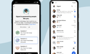 Signal, kullanıcılardan gelen bağışları kabul etmek için uygulama içi destek programını başlattı