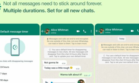 WhatsApp artık tüm sohbetleri varsayılan olarak kaybolacak şekilde ayarlamanıza izin veriyor